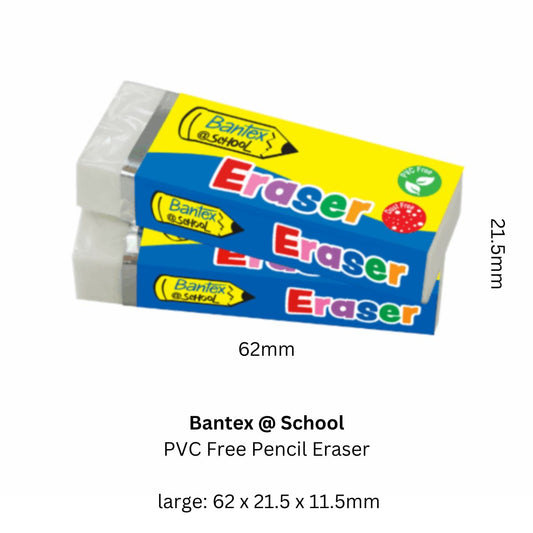 BANTEX @ School PVC Eraser