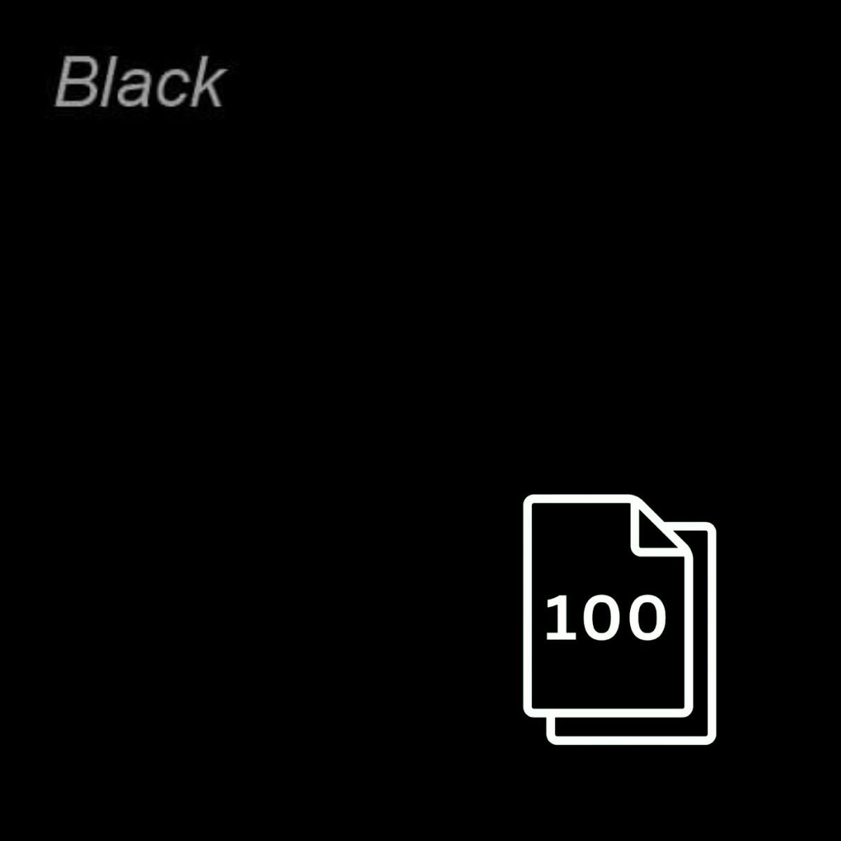 Bright Black Paper, Board & Envelopes