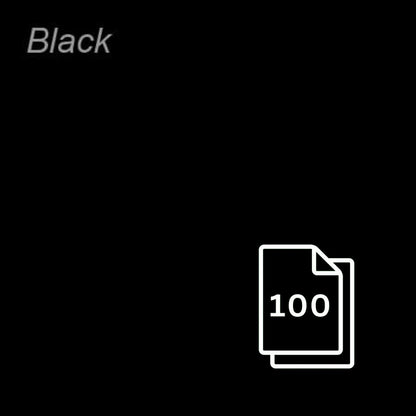 Bright Black Paper, Board & Envelopes