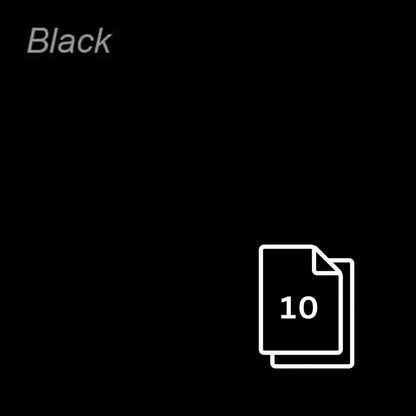 Bright Black Paper, Board & Envelopes
