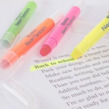 BOSTIK Neon Twisters Gel highlighters