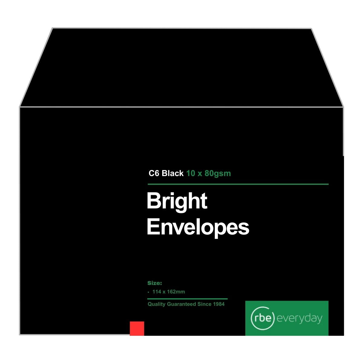 Bright Black Paper, Board & Envelopes