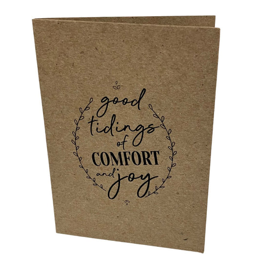 Christmas Card (Kraft 2) - Good Tidings