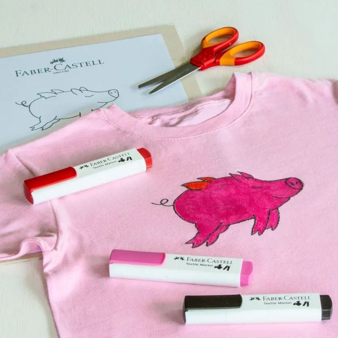 Faber-Castell Textile Markers (Baby Colours)