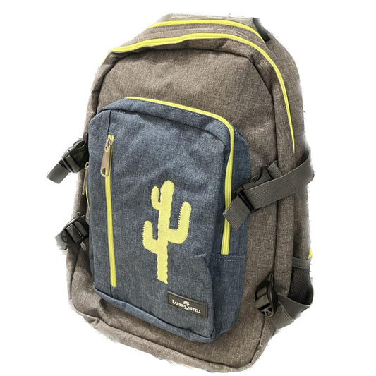 Faber-Castell Yellow Cactus School Bag