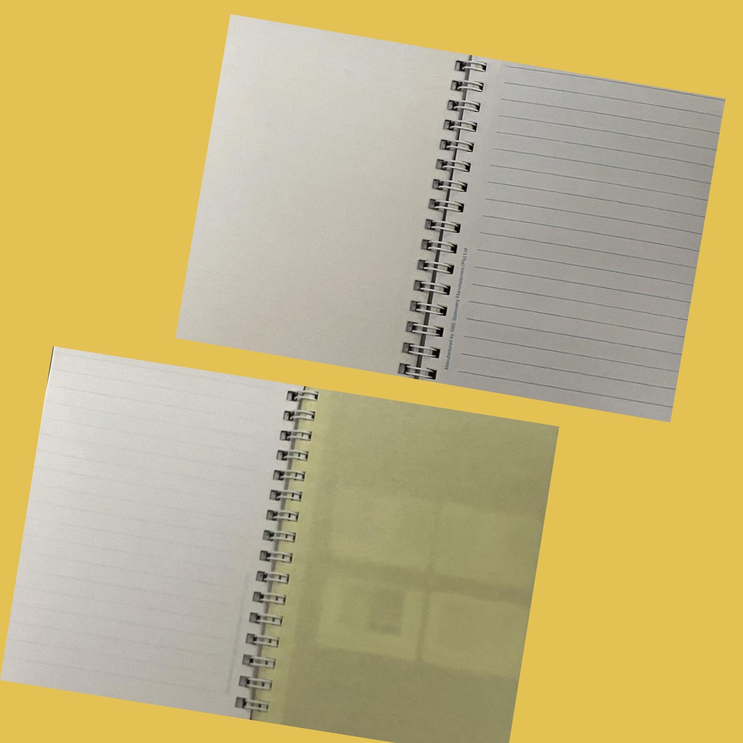 Feint Ruled 50 Duplicate A6 Spiral NoteBook