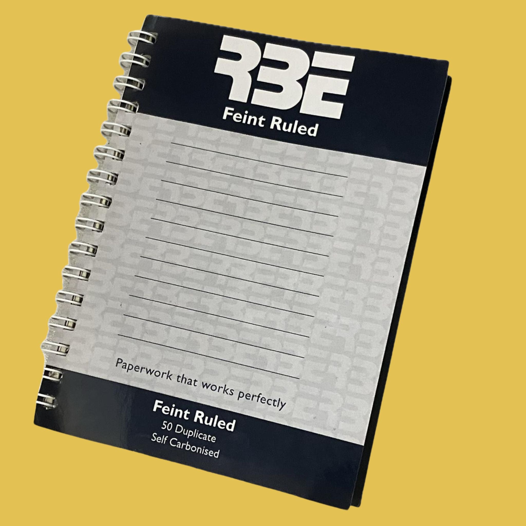 A6 Feint Ruled Duplicate Spiral NoteBook – Paperly