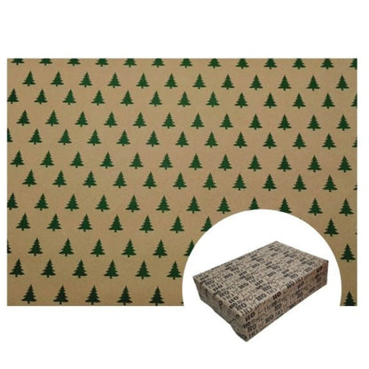 Kraft Wrapping Paper - Christmas