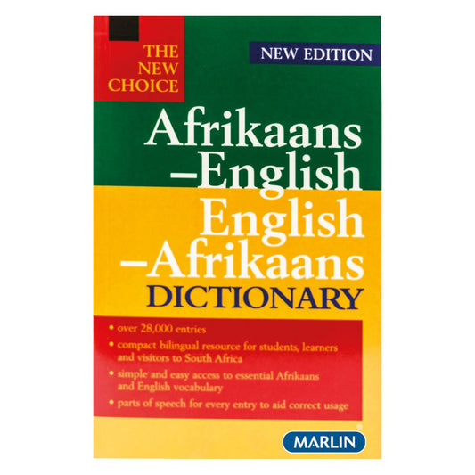 Marlin Afrikaans - English Dictionary