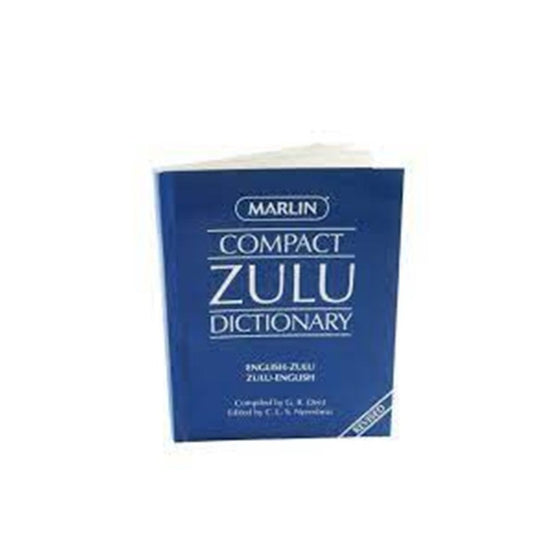 Marlin Compact Zulu Dictionary - English - Zulu