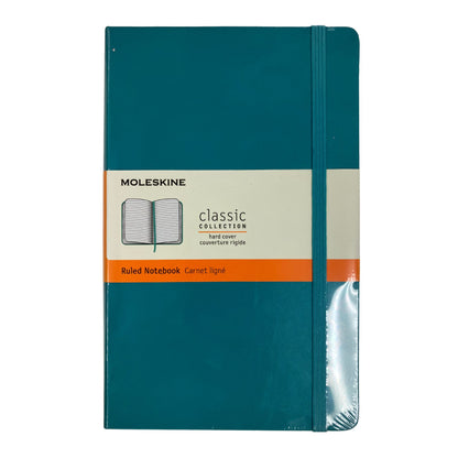 Moleskine Ruled Notebook - Medium (Turqouise)