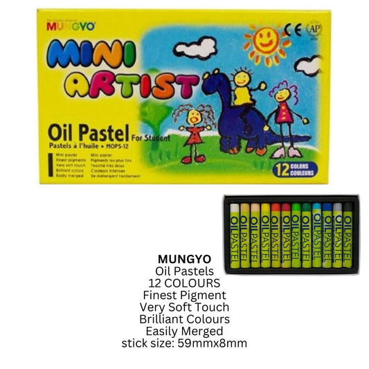 Mungyo Mini Artist Oil Pastels