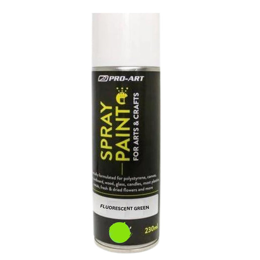 Pro-Art Fluorescent Green Spray Paint