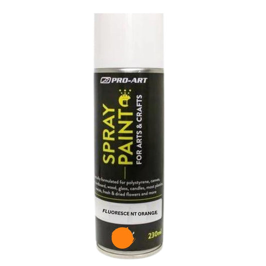 Pro-Art Fluorescent Orange Spray Paint