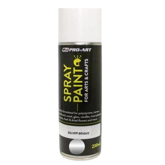 Pro-Art Silver Bright Spray Paint