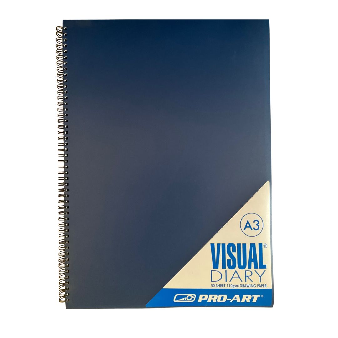 Pro-Art Visual Diary A3 - White Pages