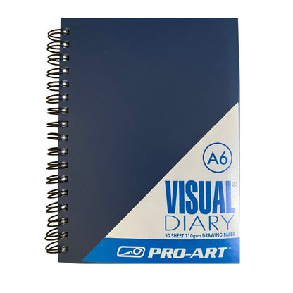 Pro-Art Visual Diary A6 - White Pages
