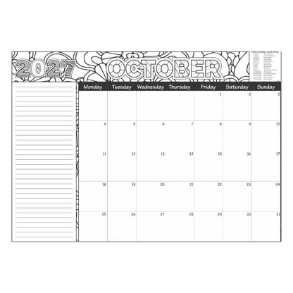 2027 A3 Desk Calendar Pad