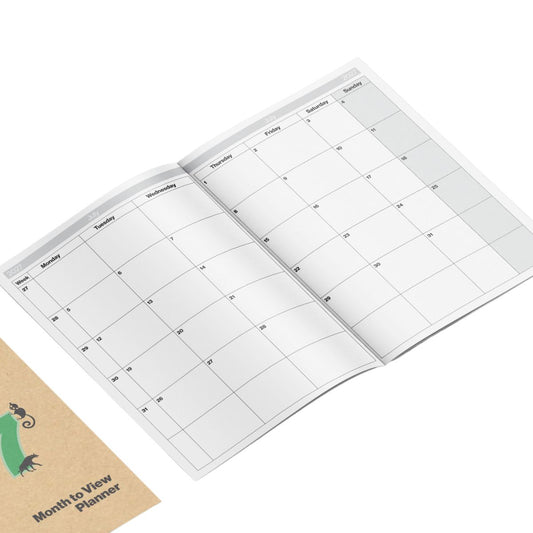 2027 A4 Month to View Planner