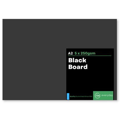 Black Paper, Board & Envelopes