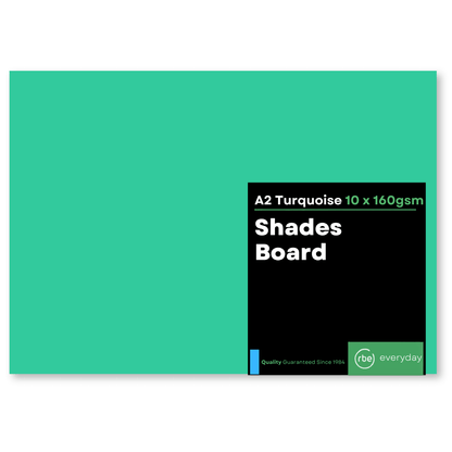 Shades Turquoise A4 Paper, Board & Envelopes