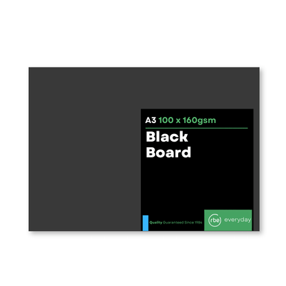 Black Paper, Board & Envelopes
