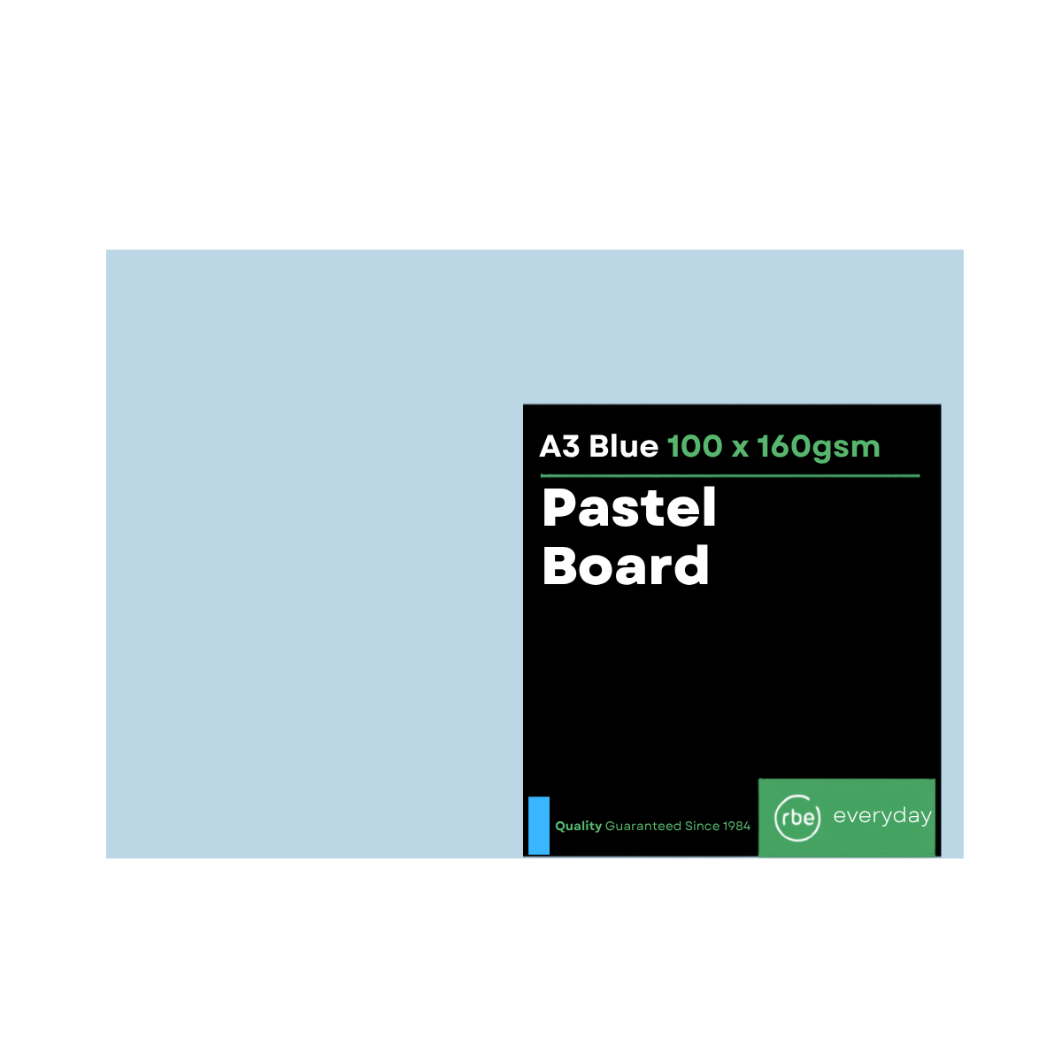 Pastel Blue Paper, Board & Envelopes