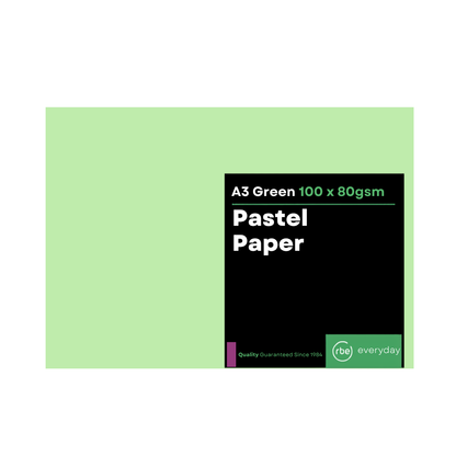 Pastel Green Paper, Board & Envelopes