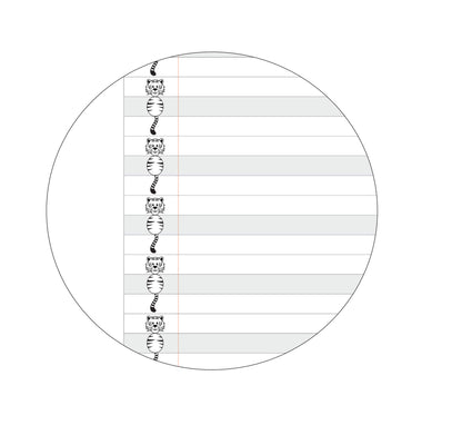 RBE A4 Tiger Exercise Book - 72 Page