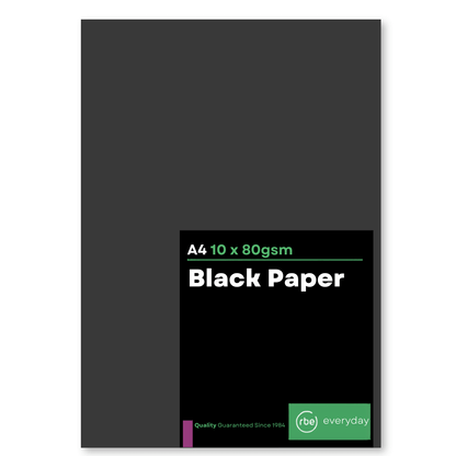Black Paper, Board & Envelopes