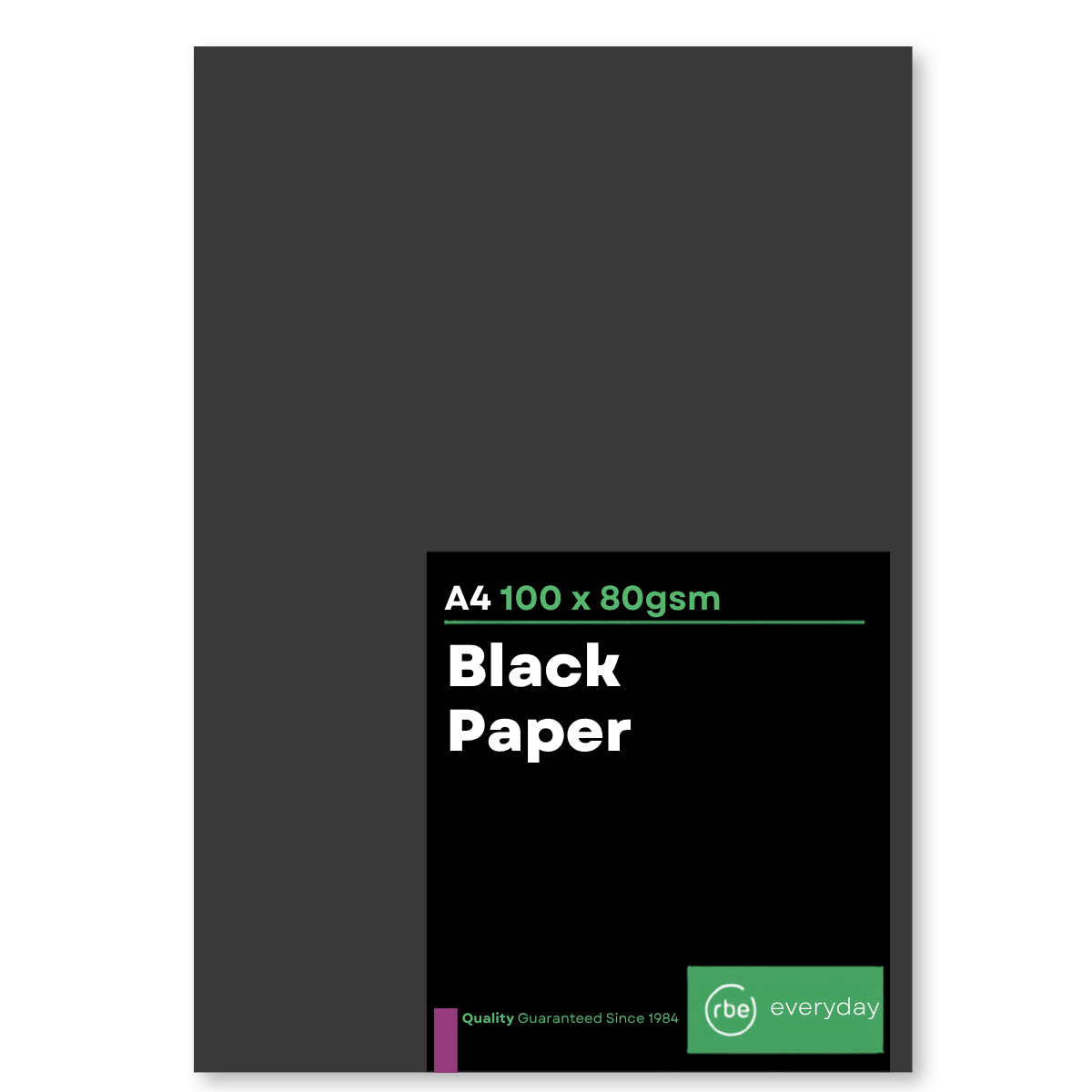 Black Paper, Board & Envelopes