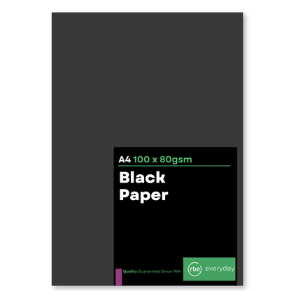 Black Paper, Board & Envelopes