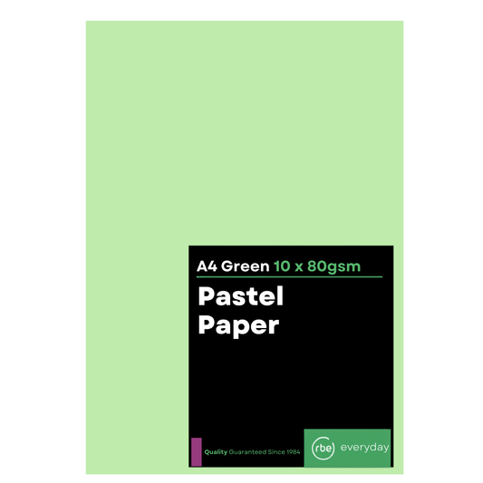 Pastel Green Paper, Board & Envelopes