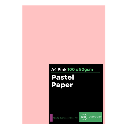 Pastel Pink Paper, Board & Envelopes