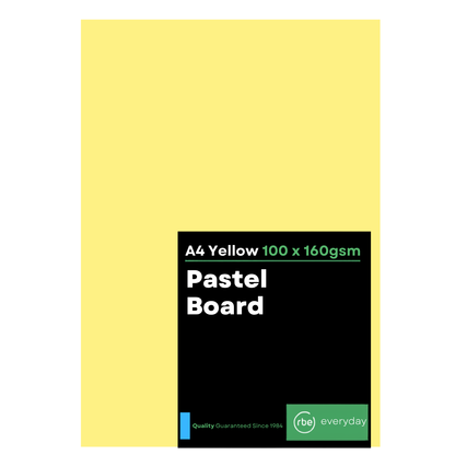 Pastel Yellow Paper, Board & Envelopes