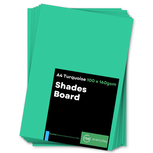 Shades Turquoise A4 Paper, Board & Envelopes