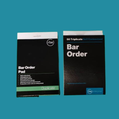 RBE Bar Order Pads