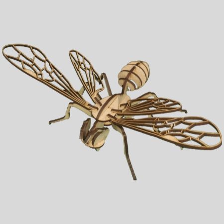 Laser Cut Bee Model