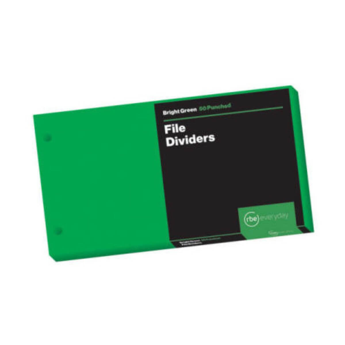 RBE Bright File Dividers