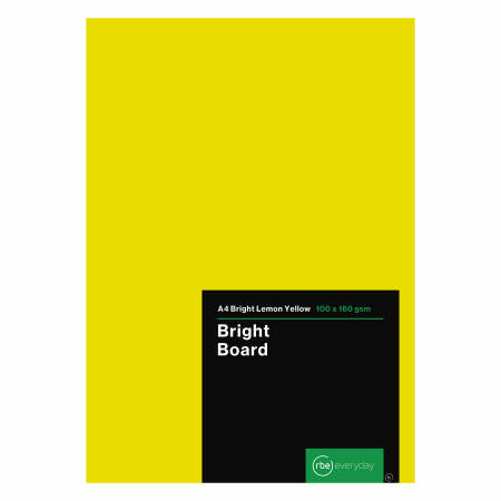 Bright Yellow Paper, Board & Envelopes