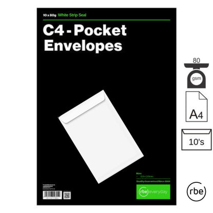 RBE C4 Pocket Envelopes