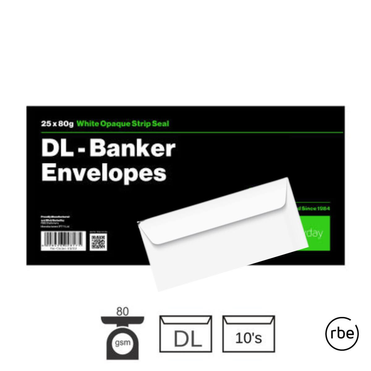 RBE DL Banker Envelopes