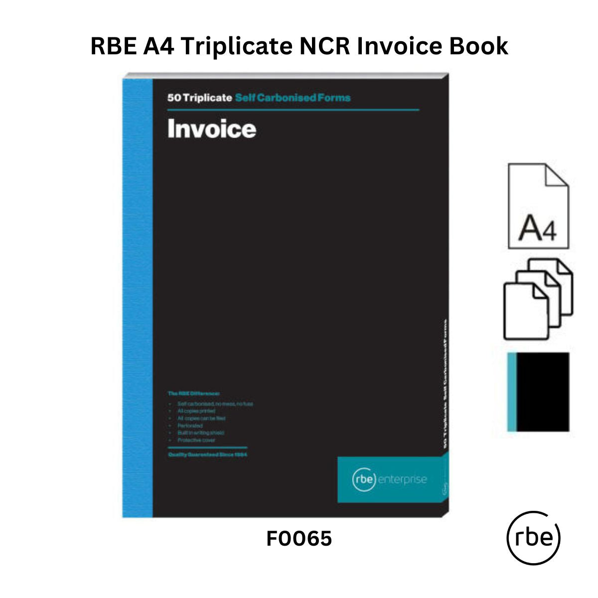 RBE Invoice Books & Pads