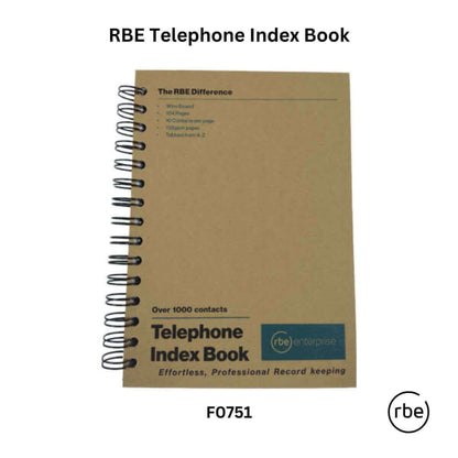 RBE Telephone Index Book