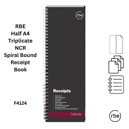 RBE Receipt Books