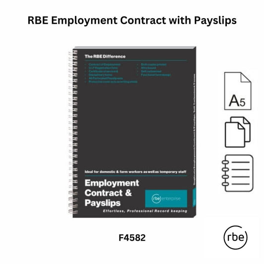 RBE Employment Contract Book with Payslips