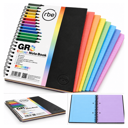 A4 Gr-8 Colour NoteBook
