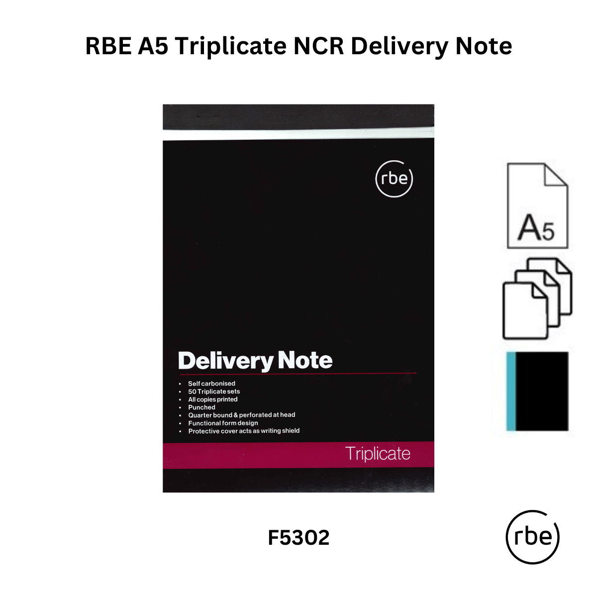 RBE Delivery Note Books