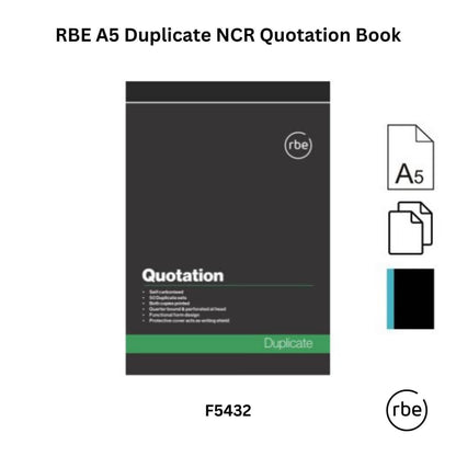 RBE Quotation Books & Pads