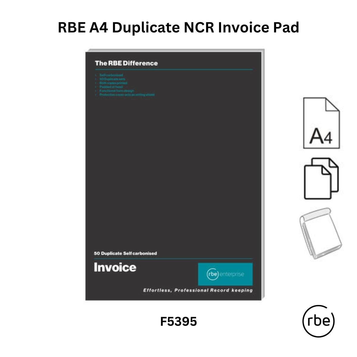 RBE Invoice Books & Pads